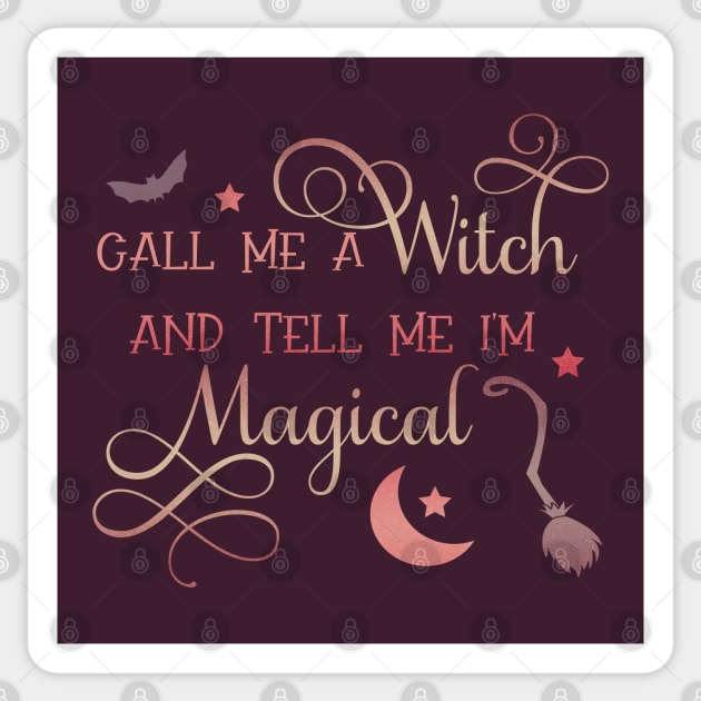 Magical witch Sticker by ArtStyleAlice